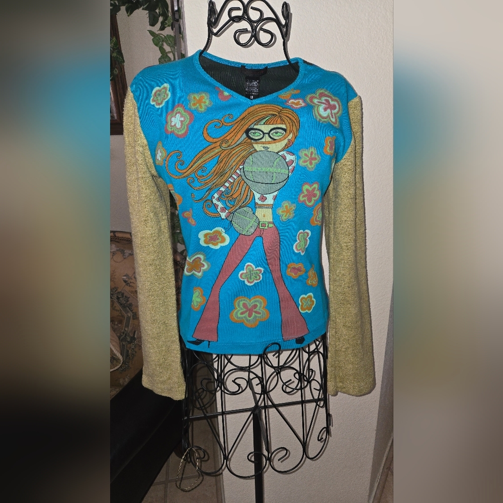 VINTAGE Top Sz M. Frm Barcelona.